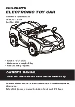 Preview for 1 page of Hunter Products 5156 Owner'S Manual