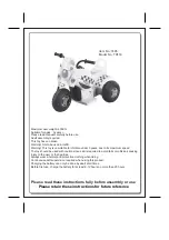 Hunter Products 7495 Manual preview