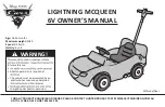 Preview for 1 page of Hunter Products Disney Pixar Cars 3 8736 Owner'S Manual