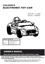 Предварительный просмотр 1 страницы Hunter Products HL-2588 Owner'S Manual