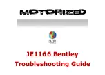 Предварительный просмотр 1 страницы Hunter Products JE1166 Troubleshooting Manual