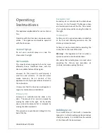 Предварительный просмотр 11 страницы Hunter Stoves Herald 5 Installation And Operating Instructions Manual