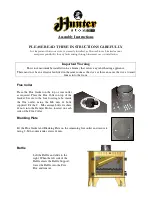 Предварительный просмотр 3 страницы Hunter Stoves Herald 8 CE V.11 Installation And Operating Instructions Manual