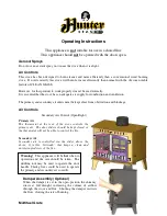 Предварительный просмотр 10 страницы Hunter Stoves Herald 8 CE V.11 Installation And Operating Instructions Manual