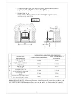 Предварительный просмотр 5 страницы Hunter Stoves HS Gas SELENE 6 D Installation And Servicing Instructions