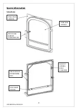 Preview for 21 page of Hunter Stoves Telford Inset 20DB CVWSTI08DBFM Instructions For Installation/Operating/Maintenance/Servicing