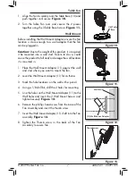 Предварительный просмотр 7 страницы Hunter 20091105 Owner'S Manual