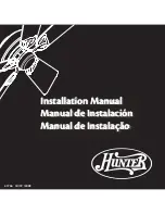 Предварительный просмотр 1 страницы Hunter 20406 Installation Manual