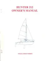 Hunter 212 Small Boat Series Owner'S Manual preview