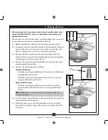 Предварительный просмотр 9 страницы Hunter 21322 Owner'S Manual And Installation Manual