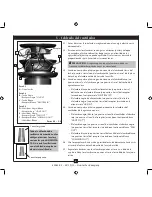 Предварительный просмотр 8 страницы Hunter 21425 (Spanish) Manual De Installatión Y Operatión