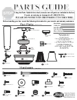 Hunter 22875 Parts Manual предпросмотр