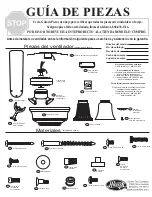 Предварительный просмотр 3 страницы Hunter 22875 Parts Manual