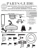 Предварительный просмотр 1 страницы Hunter 23483 Parts Manual