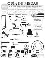 Предварительный просмотр 3 страницы Hunter 23483 Parts Manual