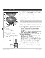 Предварительный просмотр 8 страницы Hunter 23683 (Spanish) Installation And Operation Manual