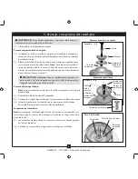 Предварительный просмотр 8 страницы Hunter 28028 (Spanish) Manual De Installatión Y Operatión