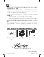 Предварительный просмотр 32 страницы Hunter 30790 Owner'S Manual