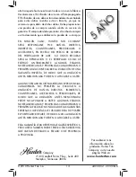 Preview for 13 page of Hunter 30847 (Spanish) Manual De Usuario