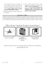 Preview for 6 page of Hunter 33201 Manual