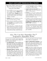 Preview for 2 page of Hunter 33202 User Manual