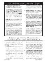 Preview for 2 page of Hunter 34357 (Spanish) Manual De Usuario