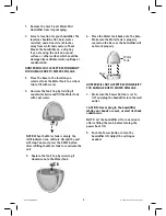 Предварительный просмотр 4 страницы Hunter 35205 Owner'S Manual