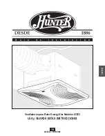 Preview for 19 page of Hunter 43044-01 Installation Manual