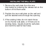 Preview for 13 page of Hunter 44155C Installation And Operation Manual