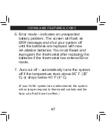 Preview for 47 page of Hunter 44156 Installation And Operation Manual