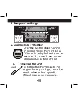 Preview for 48 page of Hunter 44156 Installation And Operation Manual