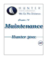 Preview for 183 page of Hunter 50CC Operation Manual