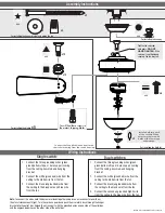 Preview for 2 page of Hunter 52271 Quick Install Manual