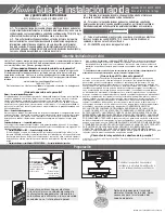 Preview for 3 page of Hunter 52271 Quick Install Manual