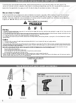 Preview for 2 page of Hunter 59461 Installation Manual