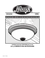 Предварительный просмотр 21 страницы Hunter 82008 Wellesley Installation Manual