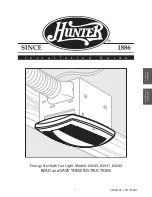 Hunter 82040 Owner'S Manual preview