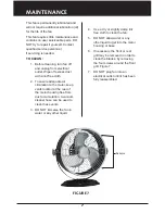 Предварительный просмотр 7 страницы Hunter 90409 Owner'S Manual