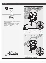 Предварительный просмотр 5 страницы Hunter Acela 51674 Installation Manual