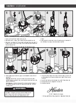 Предварительный просмотр 12 страницы Hunter Acela 51674 Installation Manual