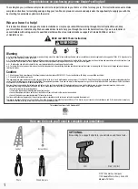 Предварительный просмотр 2 страницы Hunter Allendale LED 53302 Installation Manual