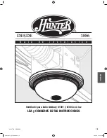 Предварительный просмотр 15 страницы Hunter Ashbury 81001 Installation Manual