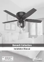 Предварительный просмотр 1 страницы Hunter Bennett 50280 Installation Manual