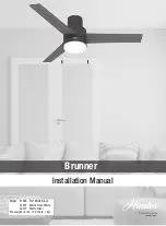 Предварительный просмотр 1 страницы Hunter Brunner Installation Manual