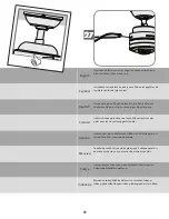 Предварительный просмотр 31 страницы Hunter CABO FRIO Installation Manual