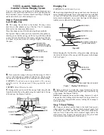 Preview for 3 page of Hunter CEILING FAN TYPE 2 Installation Instructions Manual