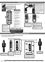 Предварительный просмотр 12 страницы Hunter Coral Gables II Installation Manual