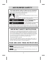 Preview for 5 page of Hunter Eco-Silver 40894 SERIES Owner'S Manual