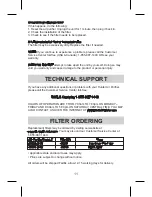 Preview for 11 page of Hunter Eco-Silver 40894 SERIES Owner'S Manual