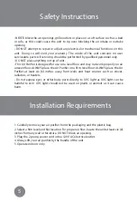 Preview for 8 page of Hunter EcoSilver HP450UV User Manual